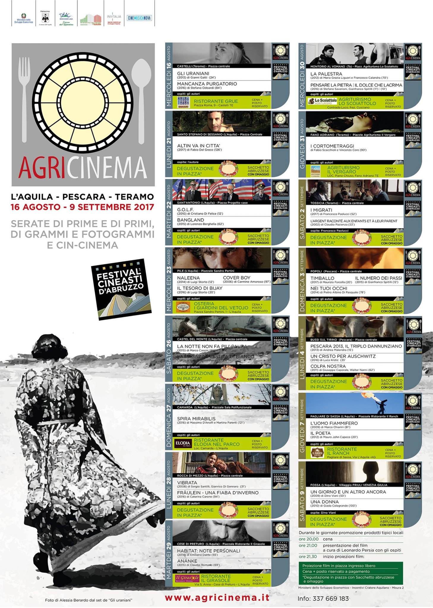Agricinema: arriva il “Festival dei Cineasti d’Abruzzo”