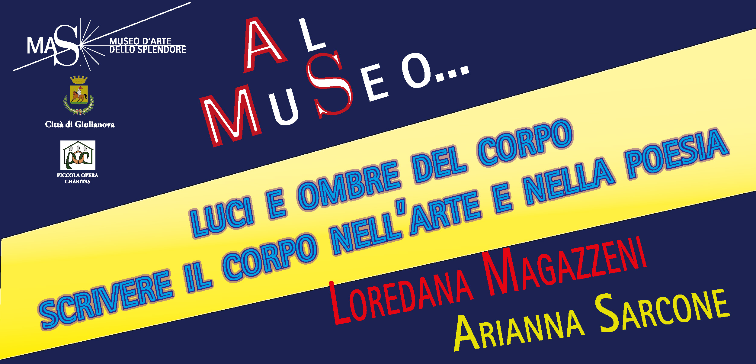 Giulianova. Museo dello Splendore: “Luci ed Ombre del corpo”, reading di Loredana Magazzeni/FOTO